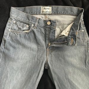 Acne Studios - Men’s Slim Fit Jeans - Stone